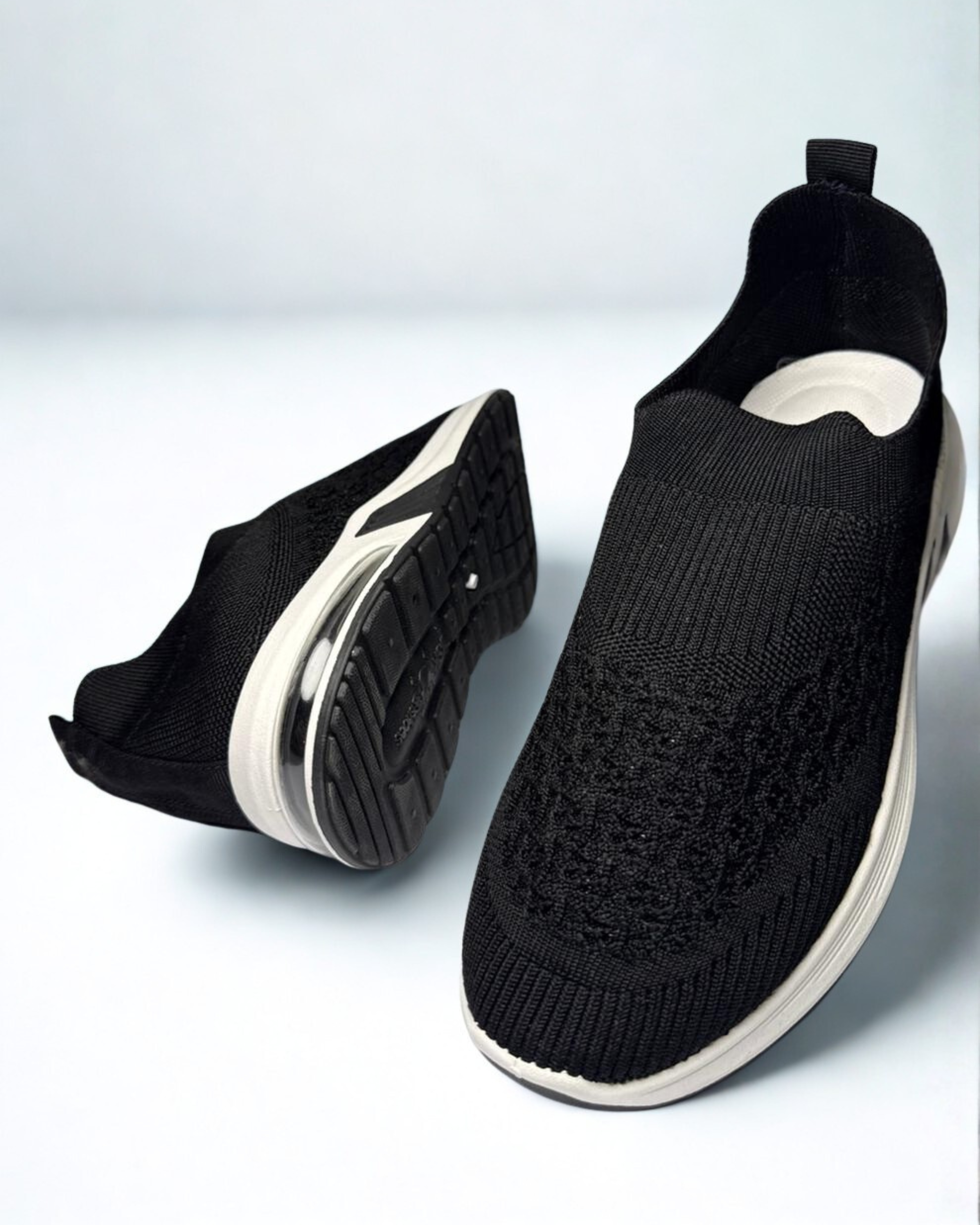 Black Washable Skechers- Lightweight Comfort & Modern Style