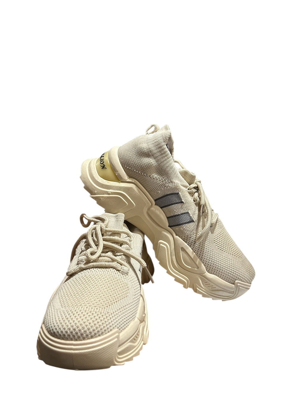 Beige (cream) Double Sole Jogger Shoes