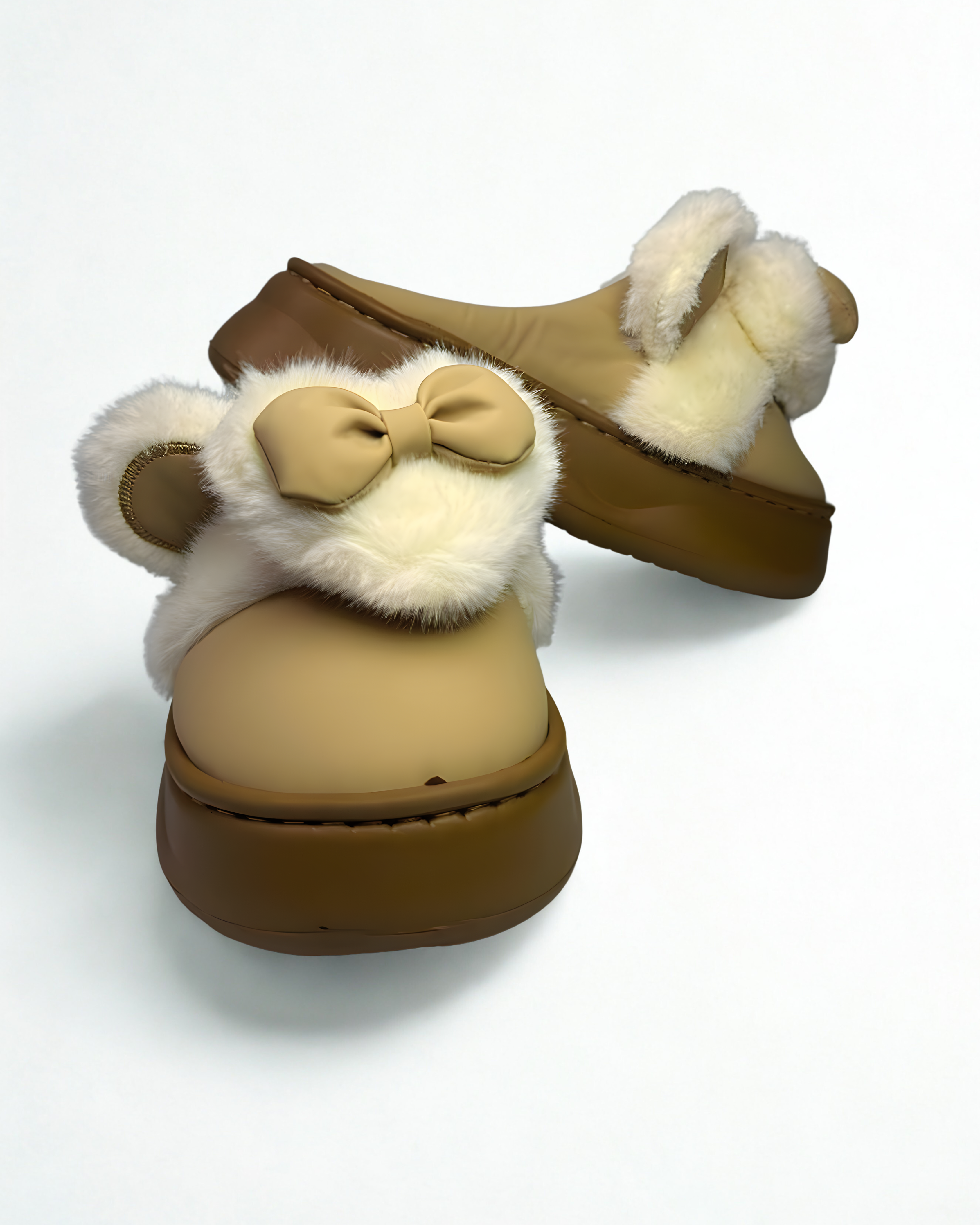 Women's Medicated Winter Slippers | Ultra-Soft Fur Shoes